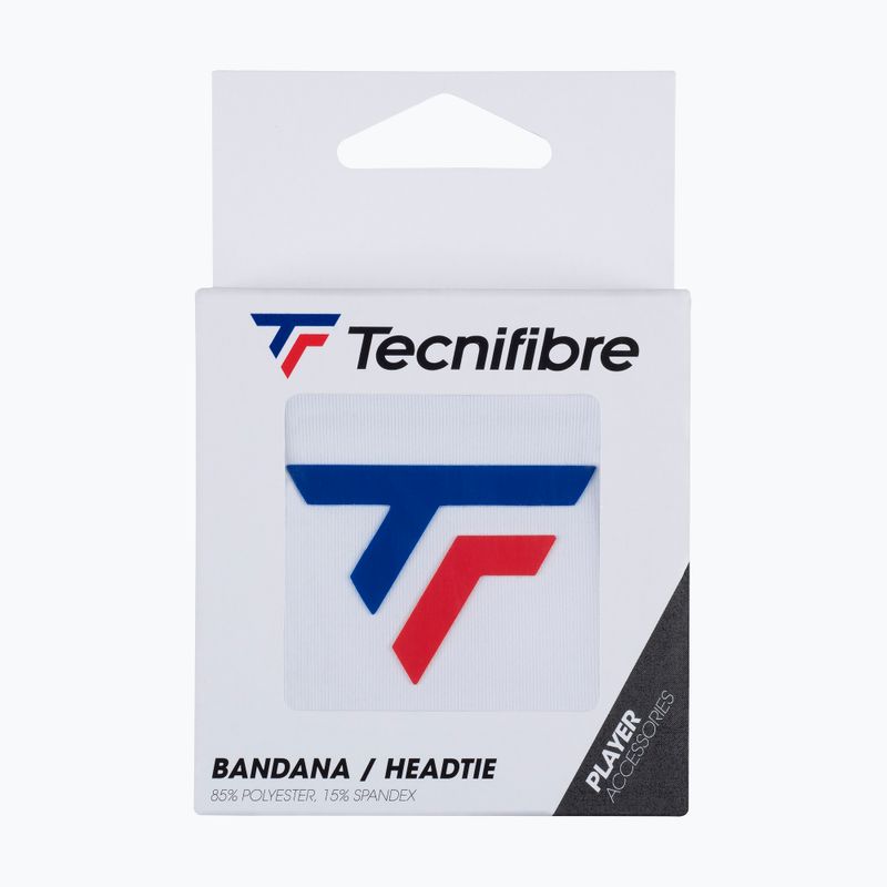 Tecnifibre HEADband HEAD-TIE λευκό 2