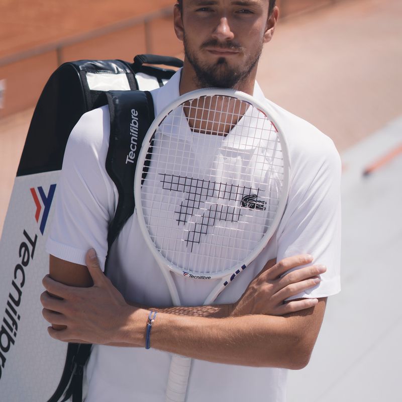 Ρακέτα τένις Tecnifibre T-fight 305 Isoflex λευκή 14FI305I33 14