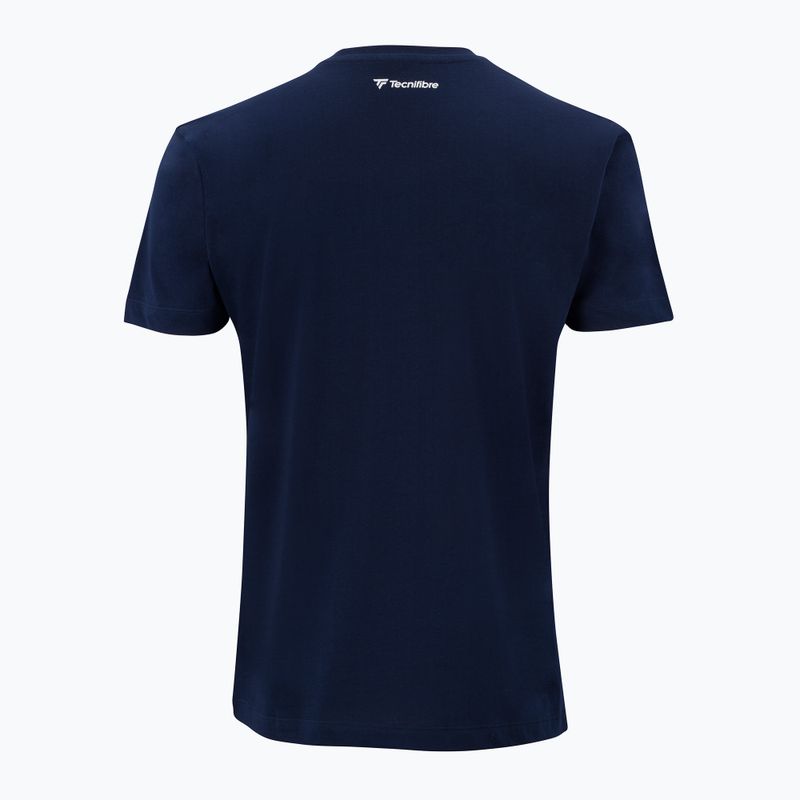 Ανδρική μπλούζα Tecnifibre Team Cotton Tee marine 4