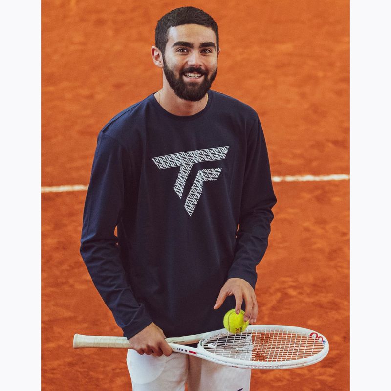 Ανδρικό μακρυμάνικο Tecnifibre Training Tee marine 4