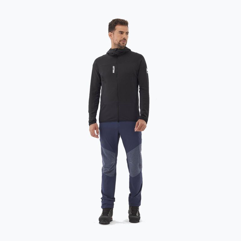 Ανδρικό φούτερ Millet Fusion Grid Hoodie black/noir 2