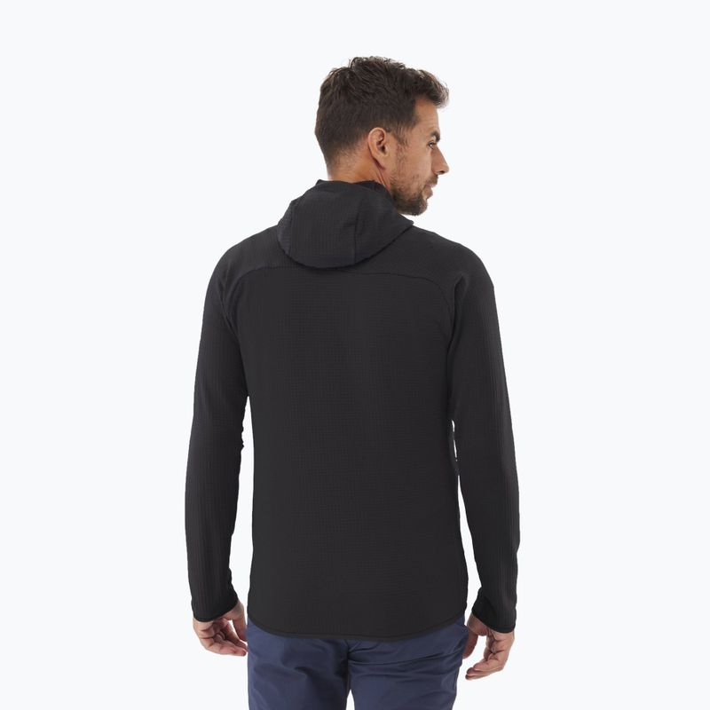 Ανδρικό φούτερ Millet Fusion Grid Hoodie black/noir 3