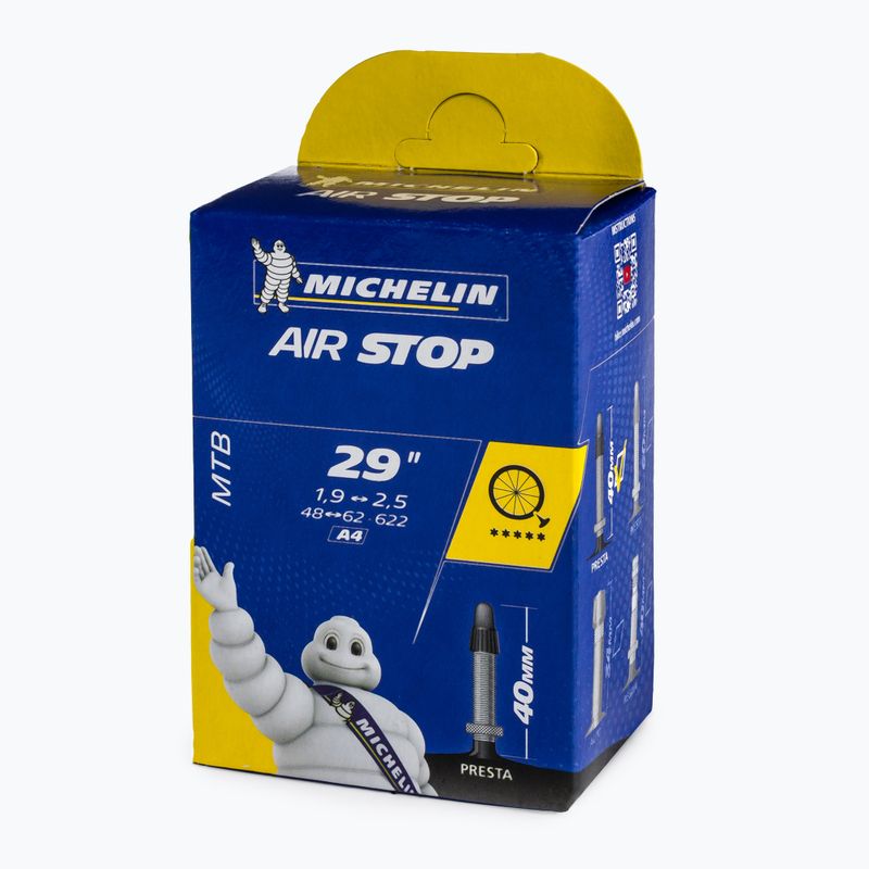 Εσωτερικός σωλήνας ποδηλάτου Michelin Air Stop Gal-Fv 40mm 102185 μαύρο 00082284 2