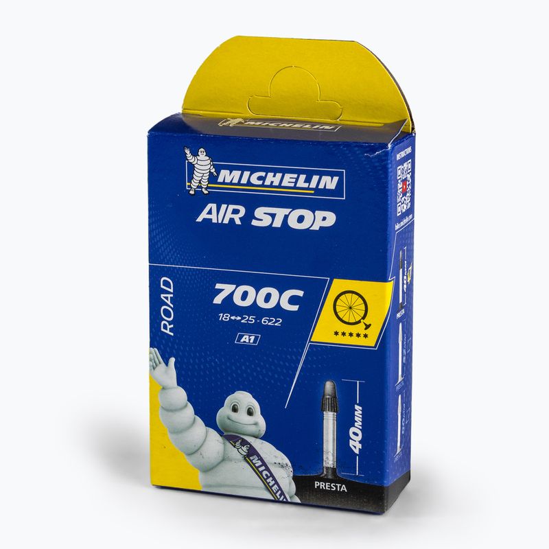 Εσωτερικός σωλήνας ποδηλάτου Michelin Air Stop Gal-Fv 40mm 229650 μαύρο 00082278 2