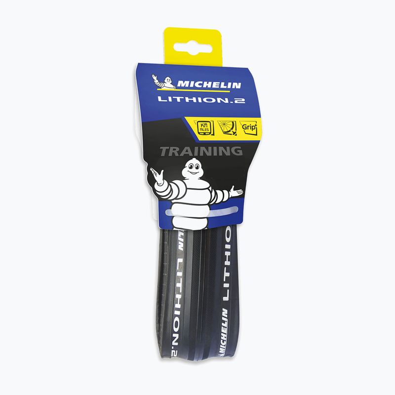 Michelin Lithion 2 TS V3 Kevlar Performance ελαστικό 700x25C μαύρο 00082149 4