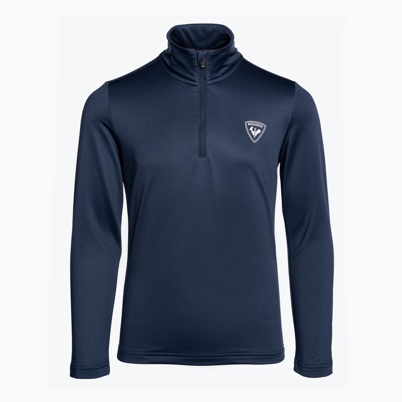 Rossignol Boy 1/2 Zip Warm Stretch παιδικό φούτερ σκι σκούρο σκούρο μπλε 6