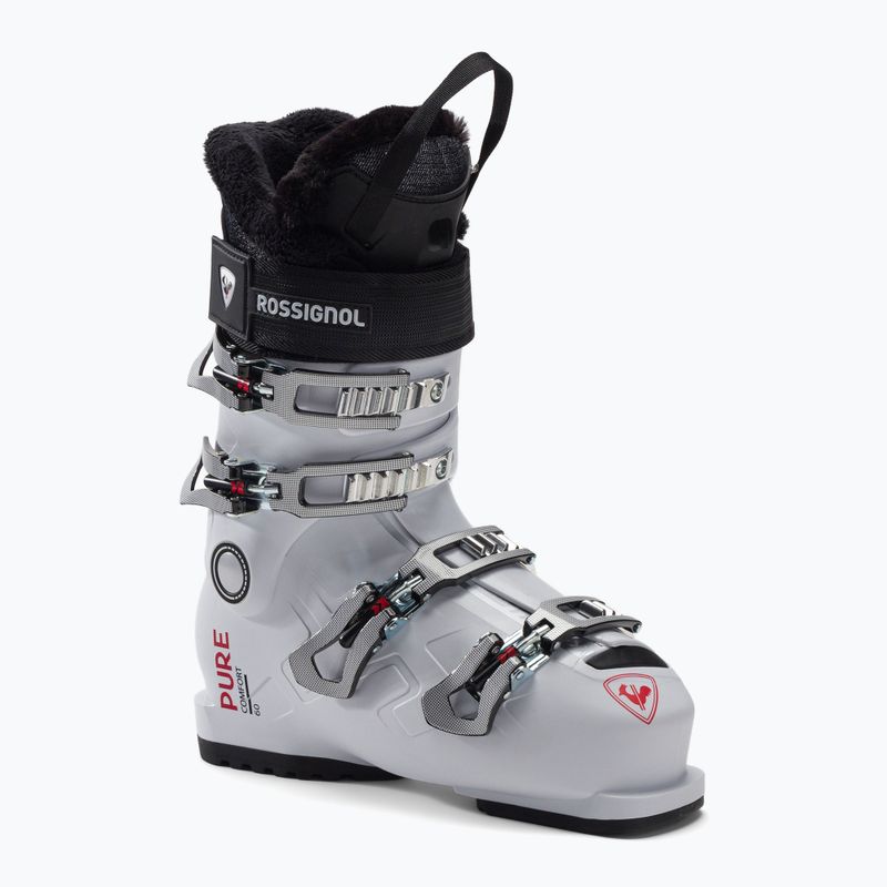 Γυναικείες μπότες σκι Rossignol Pure Comfort 60 white/grey