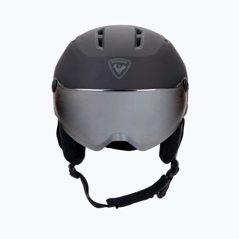 Κράνος σκι Rossignol Fit Visor Impacts black/orange/silver 2