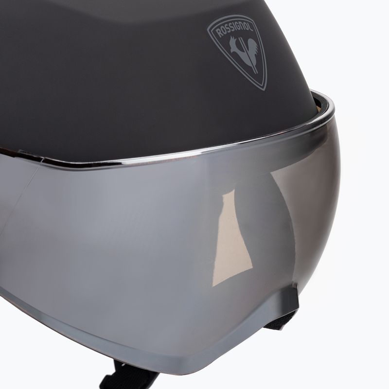 Κράνος σκι Rossignol Fit Visor Impacts black/orange/silver 6