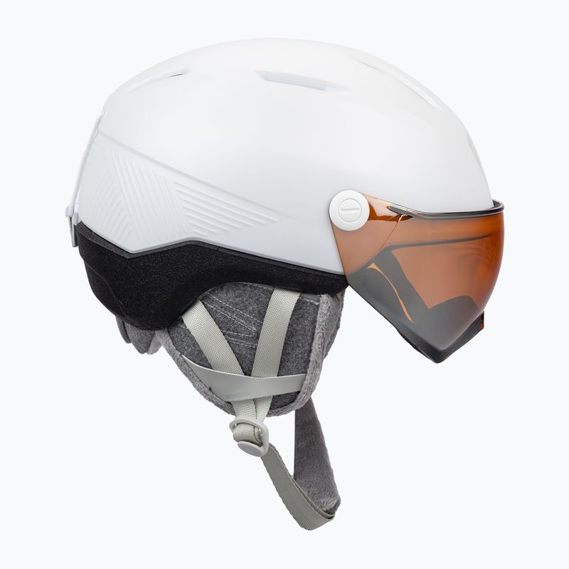 Γυναικείο κράνος σκι Rossignol Fit Visor Impacts white/orange/silver 3