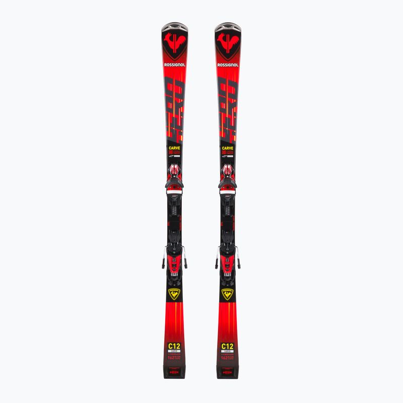 Downhill σκι Rossignol Hero Carve K + NX12 red