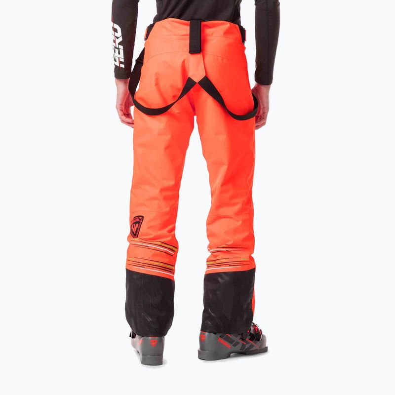 Ανδρικό Rossignol Hero Ski Pants νέον κόκκινο 3