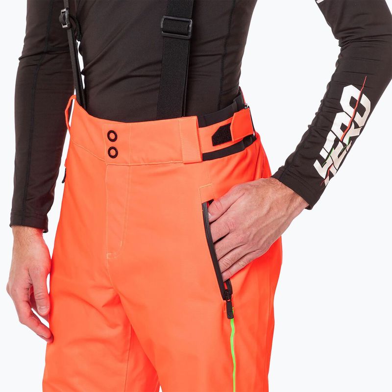 Ανδρικό Rossignol Hero Ski Pants νέον κόκκινο 7