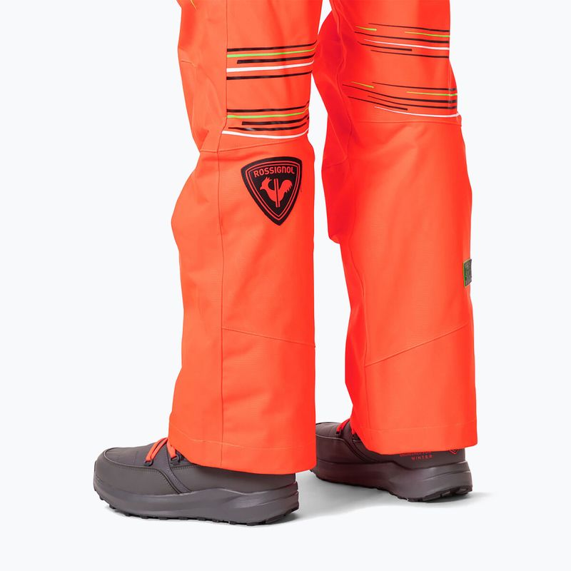 Ανδρικό Rossignol Hero Ski Pants νέον κόκκινο 8