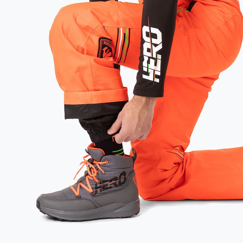 Ανδρικό Rossignol Hero Ski Pants νέον κόκκινο 9