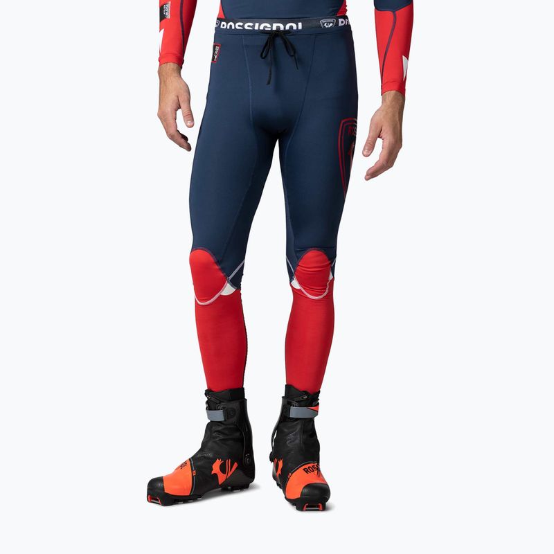 Ανδρικό Rossignol Infini Compression Race Tights σκούρο σκούρο ναυτικό