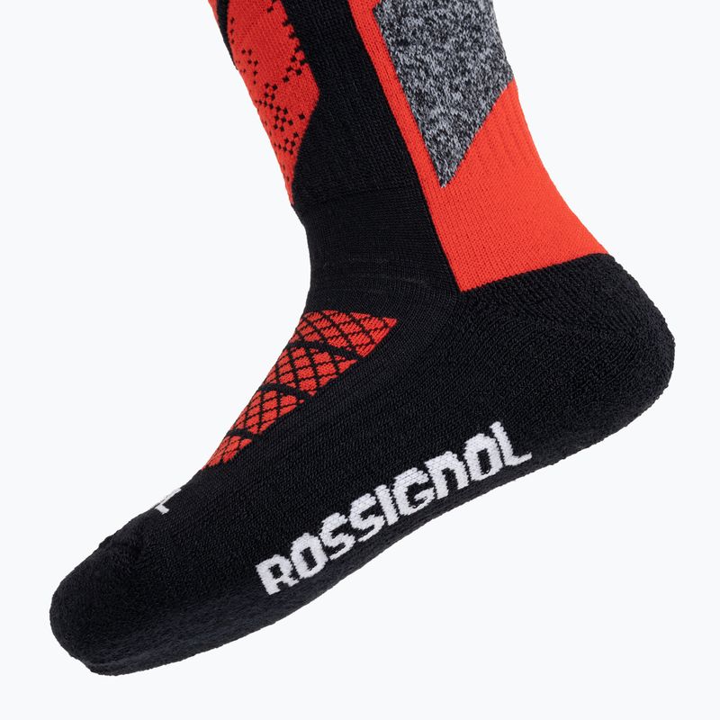 Rossignol L3 Jr Thermotech παιδικές κάλτσες σκι 2 ζευγάρια μαύρες 7