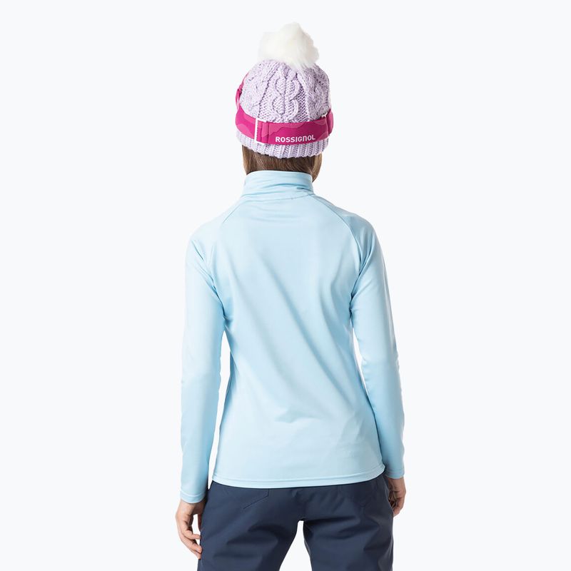 Rossignol Girl Warm Stretch glacier παιδικό φούτερ για σκι 2