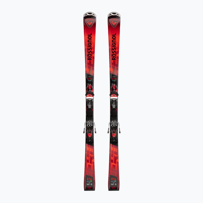 Rossignol Hero Elite MT TI CAM K σκι κατάβασης + δέστρες SPX12 μαύρο/κόκκινο