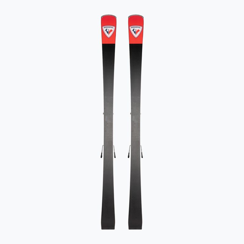 Rossignol Hero Elite MT TI CAM K σκι κατάβασης + δέστρες SPX12 μαύρο/κόκκινο 3