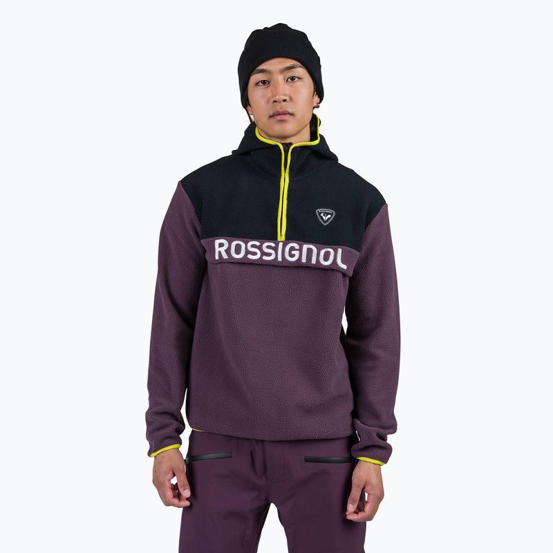 Ανδρικό φούτερ Rossignol Alltrack Fleece mulberry