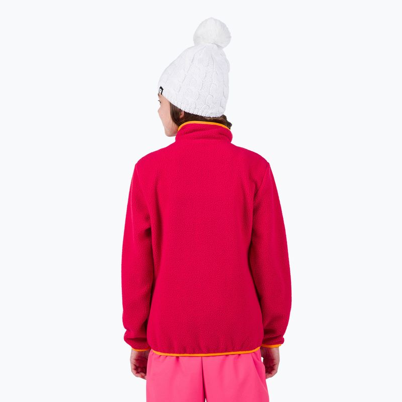 Παιδικό φούτερ Rossignol Jr Alltrack Fleece tea rose 3