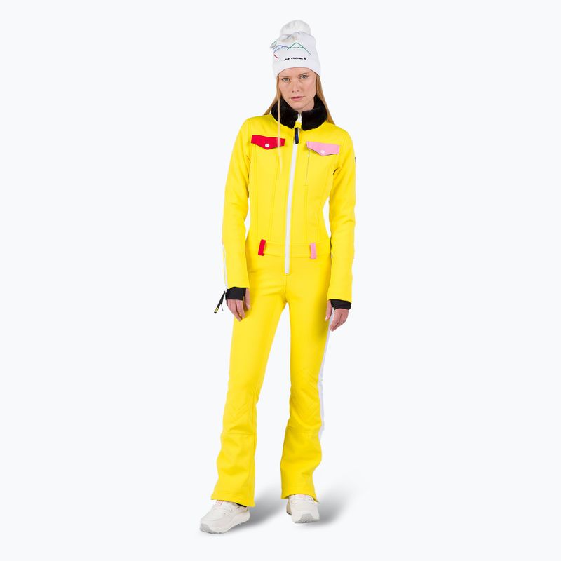 Γυναικεία στολή σκι Rossignol Sublim Insulated Overall true yellow