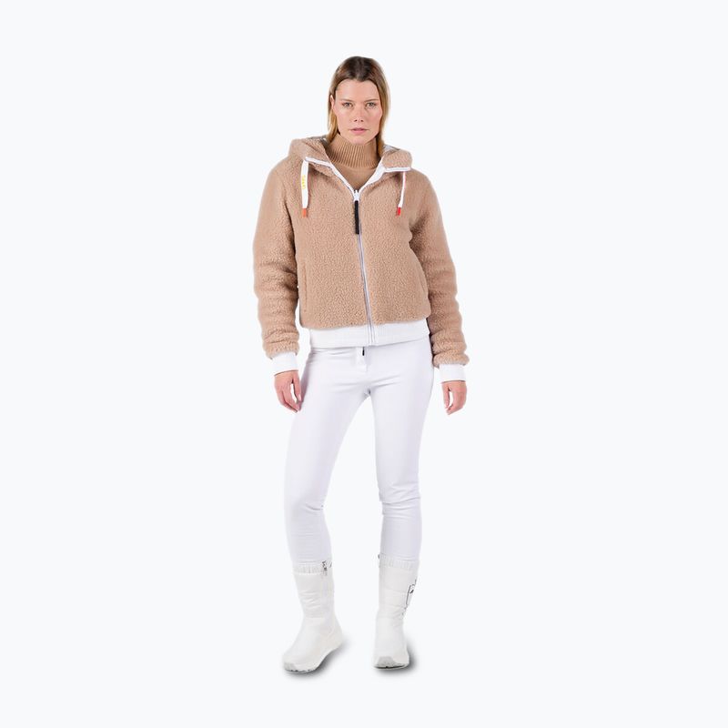 Γυναικείο μπουφάν για σκι Rossignol Yety Fleecy Bomber white 4