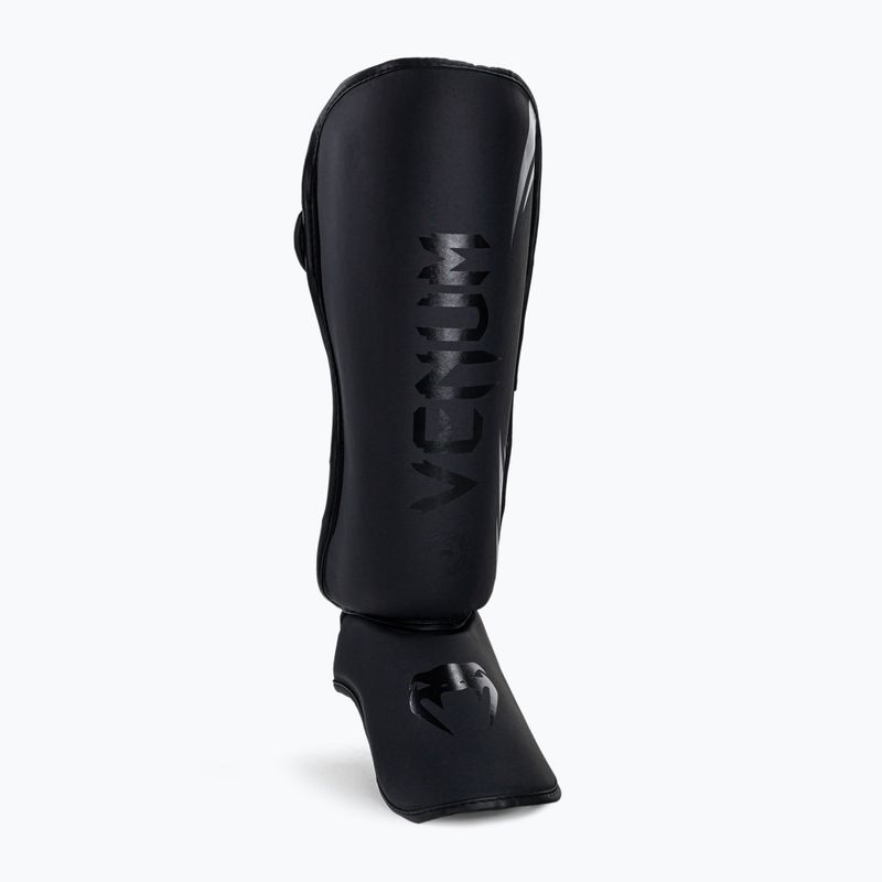 Venum Challenger Standup Shin Guards μαύρο VENUM-2050 προστατευτικά κνήμης