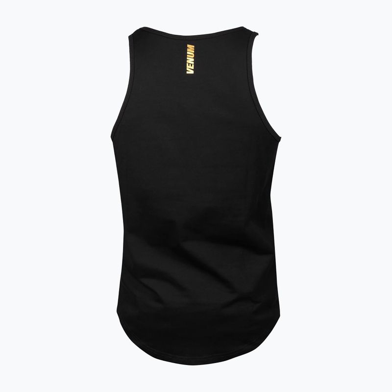 Ανδρικό tank top Venum Muay Thai VT μαύρο/χρυσό 2