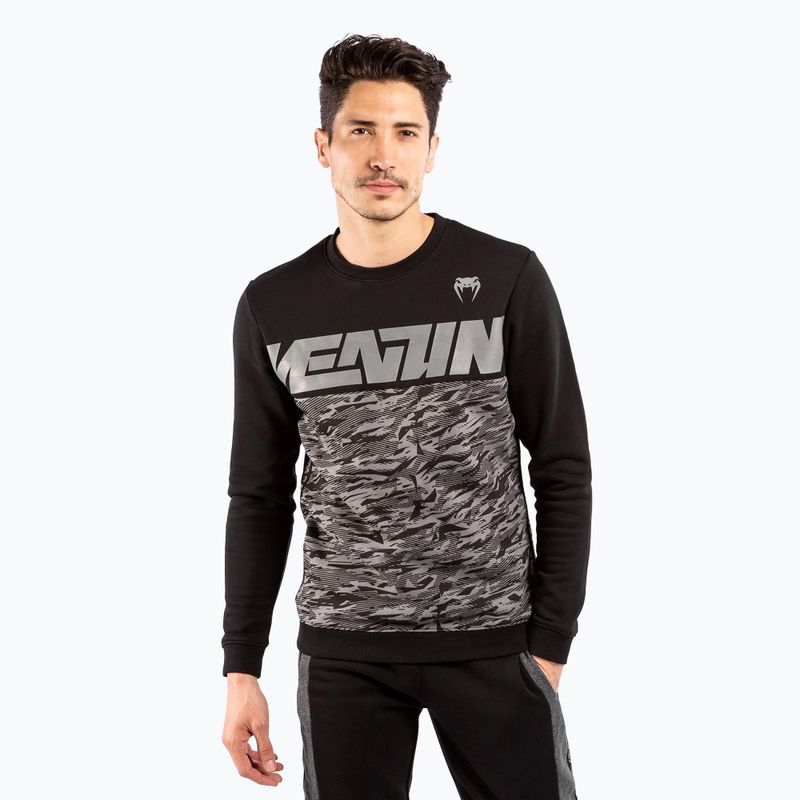 Ανδρικό φούτερ Venum Connect Crewneck μαύρο/σκούρο παραλλαγή