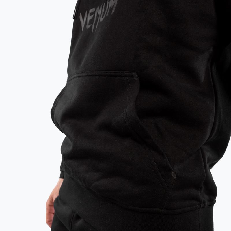 Ανδρικό Venum Classic Hoodie μαύρο/μαύρο 5