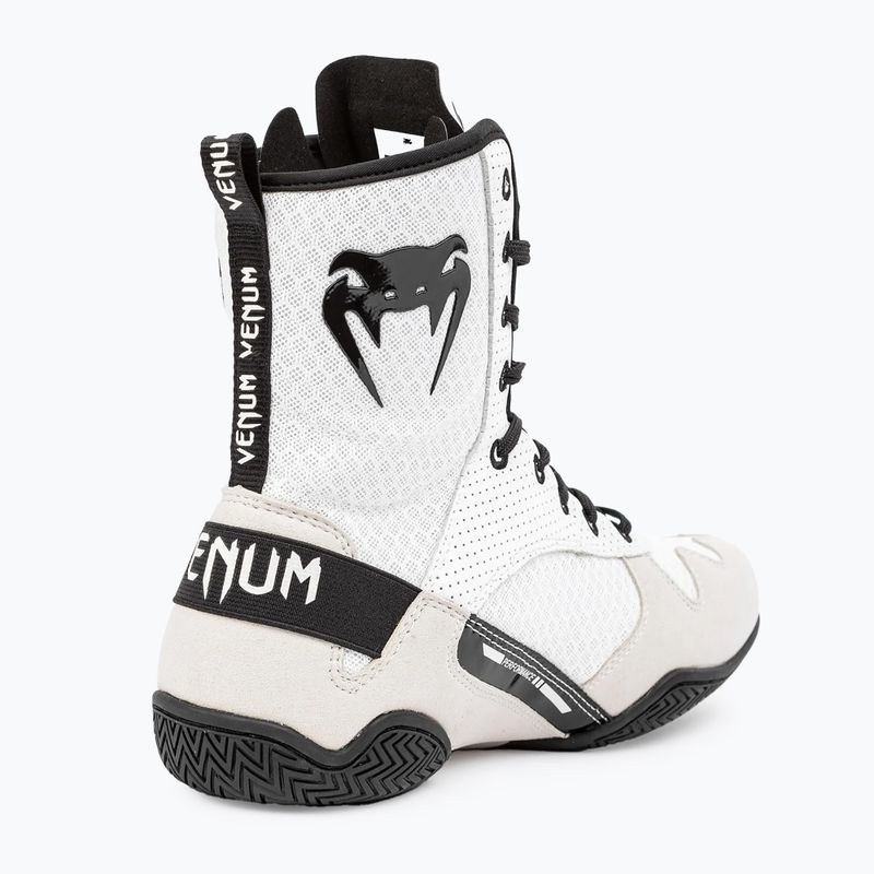 Παπούτσια του μποξ Venum Elite Boxing white/black 11