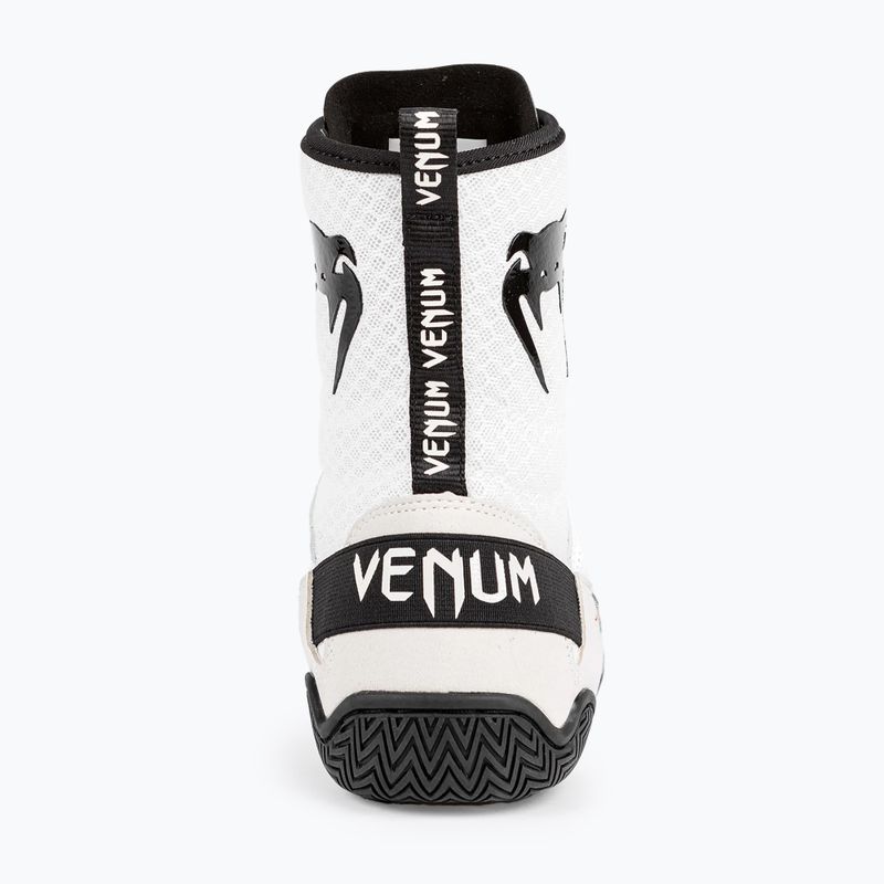 Παπούτσια του μποξ Venum Elite Boxing white/black 14