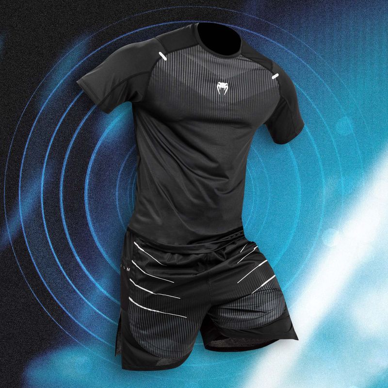 Ανδρικό Venum Biomecha Fightshorts μαύρο/γκρι 11