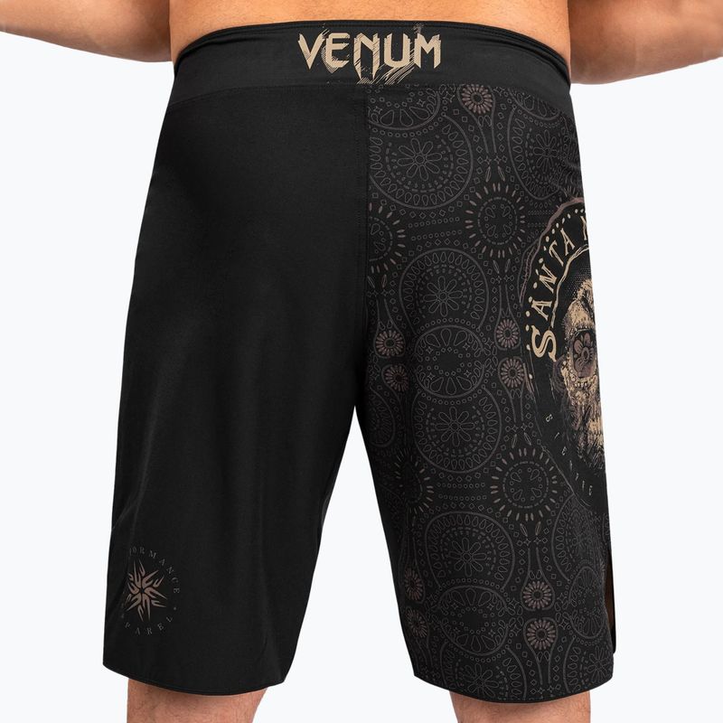 Ανδρικό Venum Santa Muerte Dark Side Fightshorts μαύρο/καφέ 6