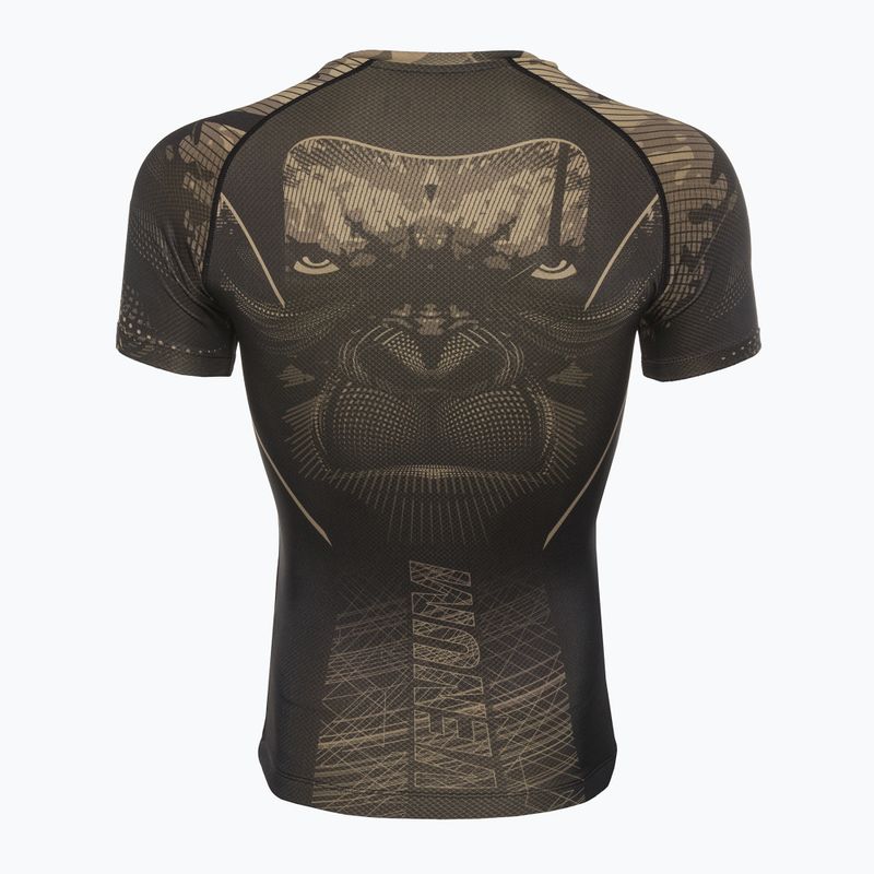 Ανδρικό Venum Gorilla Jungle Rashguard μαύρο/αμμουδιά 8