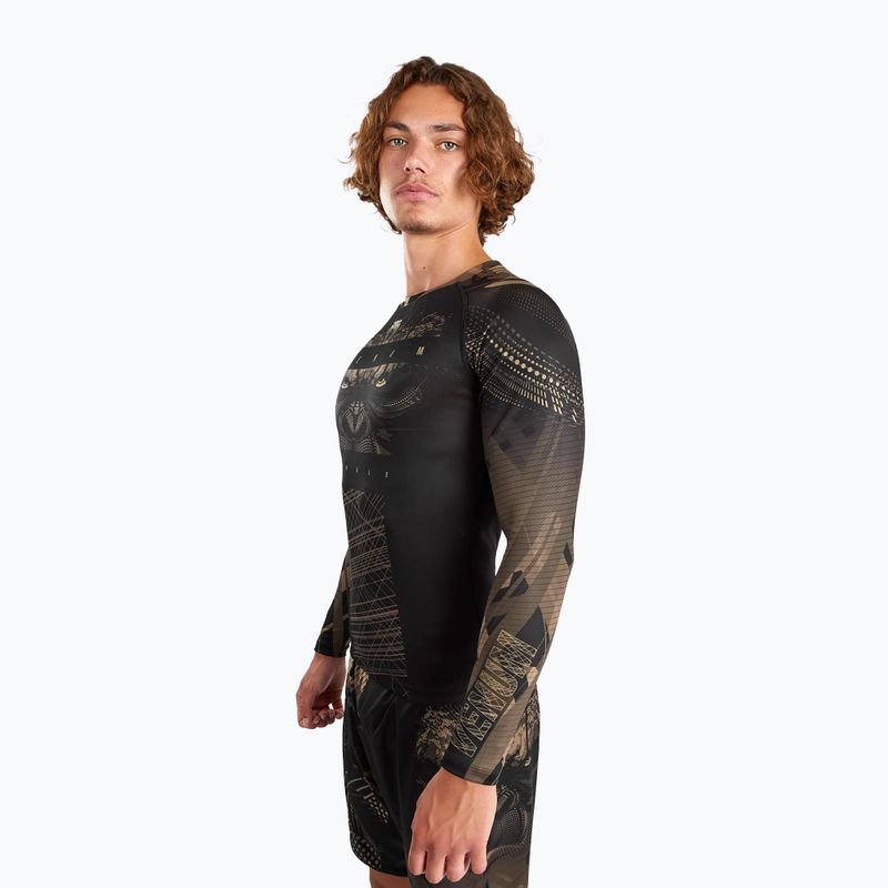 Ανδρικό Venum Gorilla Jungle Rashguard άμμος/μαύρο 5