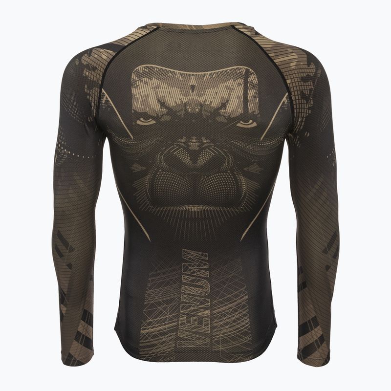 Ανδρικό Venum Gorilla Jungle Rashguard άμμος/μαύρο 10