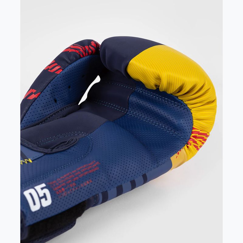 Ανδρικά γάντια του μποξ Venum Sport 05 Boxing blue/yellow 7