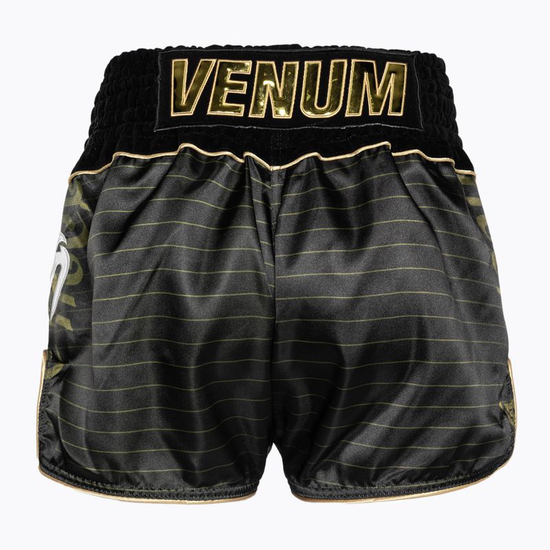 Σορτς προπόνησης Venum Attack Muay Thai black/gold 2