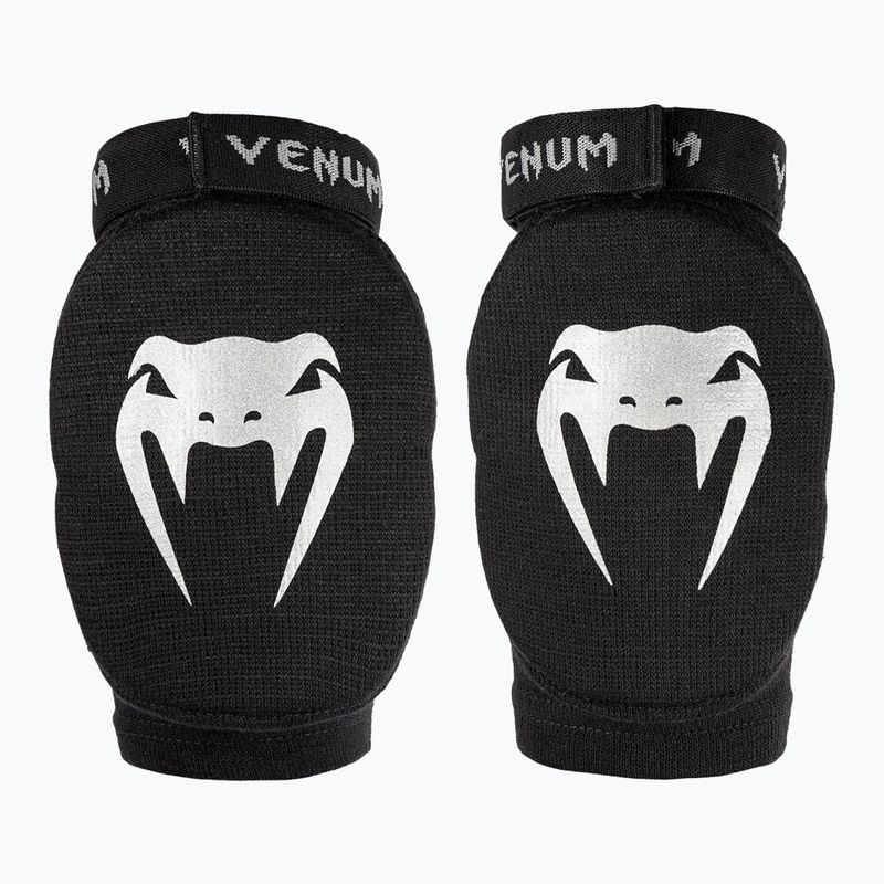 Προστατευτικά αγκώνων Venum Kontact Elbow Guards black/silver