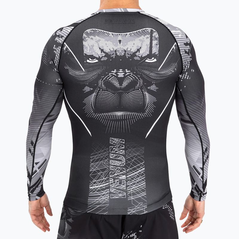 Ανδρικό rashguard Venum Gorilla Jungle Rashguard black/white 5