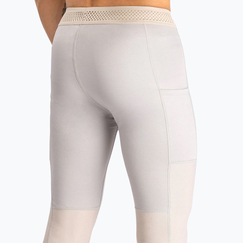 Ανδρικό κολάν Venum Attack Spats beige 4