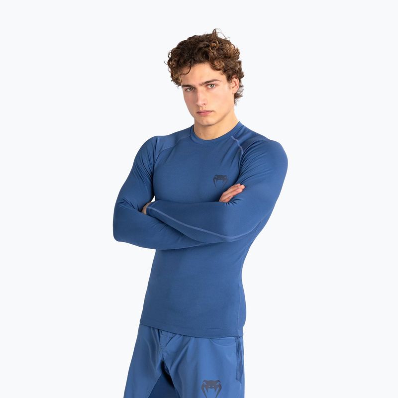 Ανδρικό μακρυμάνικο Venum Contender Rashguard blue 4