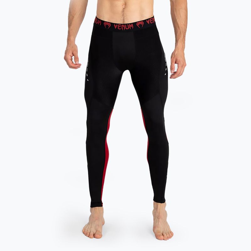 Ανδρικό κολάν Venum Adrenaline Spats black/red