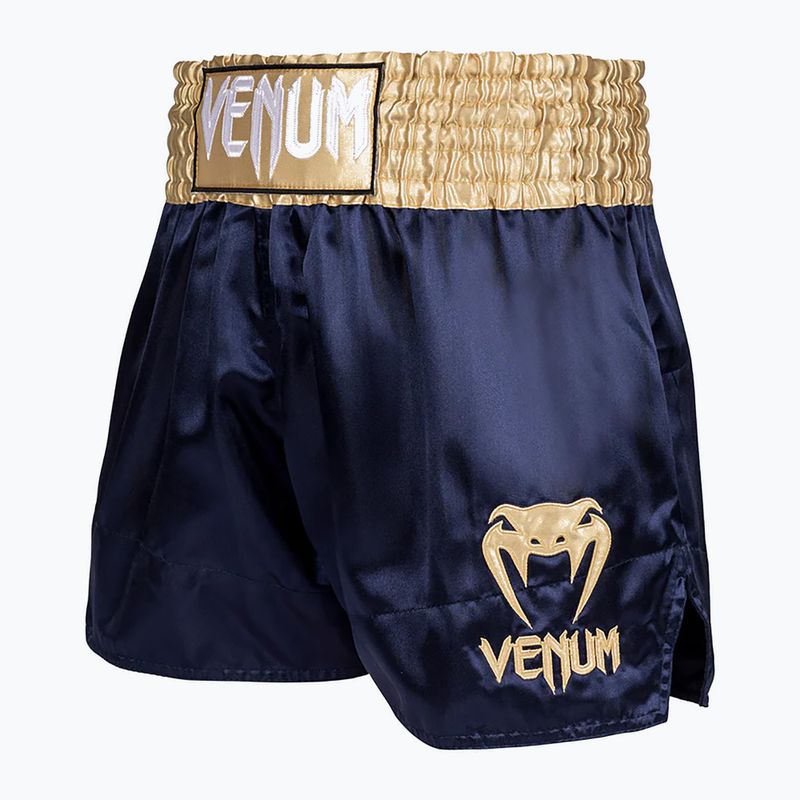 Ανδρικό σορτς προπόνησης Venum Classic Muay Thai navy/gold 3