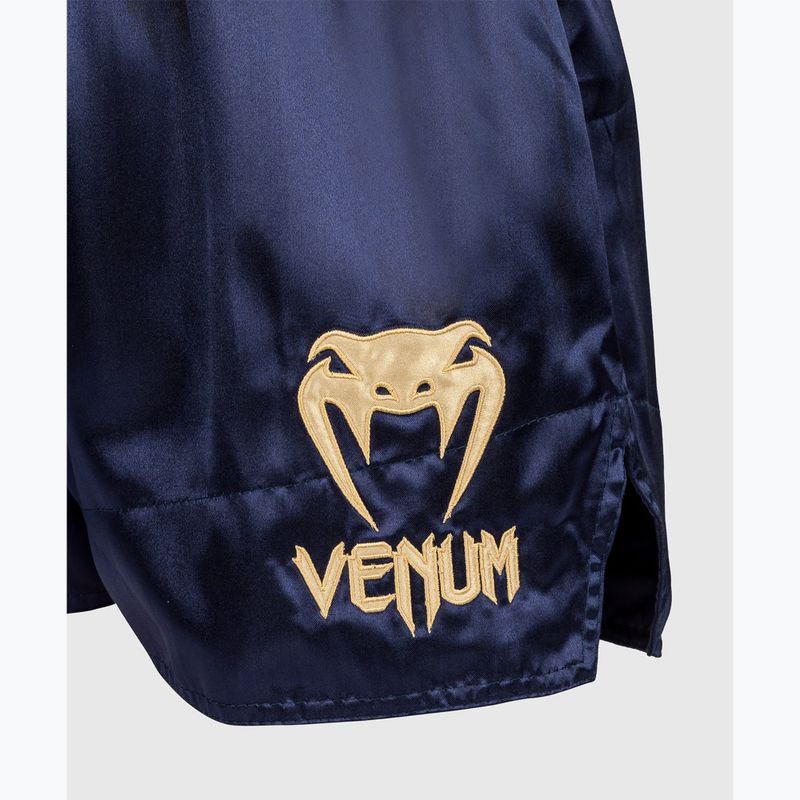 Ανδρικό σορτς προπόνησης Venum Classic Muay Thai navy/gold 5