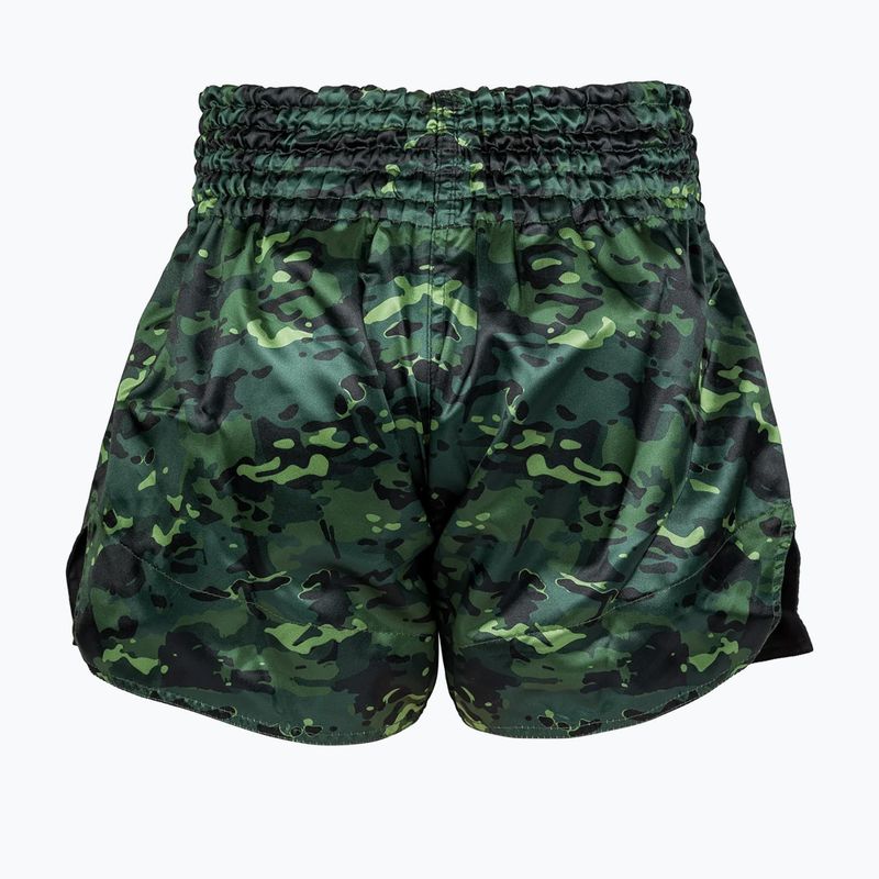 Ανδρικό σορτς προπόνησης Venum Classic Muay Thai black/forest camo 2