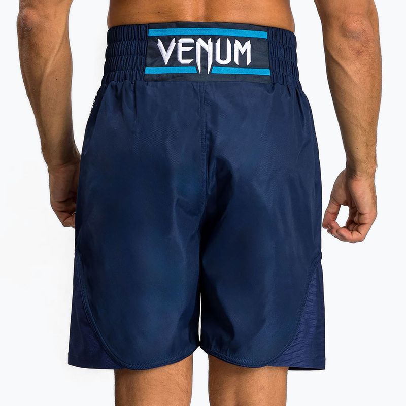 Venum X Top Rank Original Ανδρικό σορτς πυγμαχίας navy blue 3